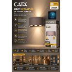 Cata Şık Modern LED Aplik Çift Yönlü Işık 10W 3000K Salon Yatak Odası Duvar Koridor 3lü Aplik
