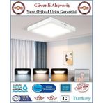 Cata Sıva Üstü Kare LED Armatür Beyaz - 18 Watt - 1900 Lümen - Beyaz Işık
