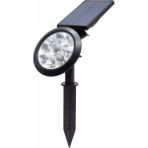 Cata Solar Şarjlı Kazıklı LED Bahçe Aydınlatma Armatürü 18 Watt CT-7320 Amber Işık