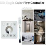 Cata Tek Renk Pixel LED Kontrol Cihazı 4 Kanal 5V/24V Dokunmatik Kumandalı Kablosuz LED Dimmer Kontrol Ünitesi