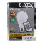 Cata Uzaktan Kumandalı Led Ampul / Çok Renkli Ampul / Kumandalı Led Ampul