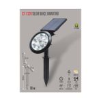 CATA000570 Cata 18W Solar Çim Kazığı Bahçe Armatürü Amber Ct-7320