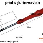 ÇATAL UÇLU TORNAVİDA 5X60 ELEKTRONİKÇİ TORNAVİDA ÇİFTLİ