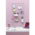 Catchme 40x60 Metal Fotoğraf Askısı Tel Pano Beyaz 4 Adet Mini Mandal 2 Adet Kıskaç Hediyelidir.
