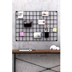 Catchme Metal Fotoğraf Askısı Tel Pano Siyah 50x70 2 Adet Mini Mandal Ve 2 Adet Montaj Çivisi Hediye
