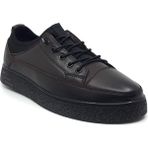 Catelli %100 Deri Ortopedik Erkek Kışlık Rahat Günlük Bağsız Streçli Sneaker Yürüyüş Ayakkabı 40-44 - 00Kahverengi