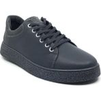 Catelli %100 Deri Ortopedik Erkek Kışlık Rahat Günlük Sneaker Ayakkabı 40-44 - Füme