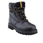 Caterpillar Axel Black Yağlı Deri Kadın Bot