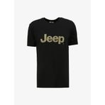 Caterpillar Bisiklet Yaka Baskılı Siyah Erkek T-Shirt C4SM-TST4511
