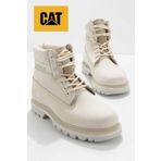 Caterpillar Cat0111000101 Beige Leather Kadın Bot