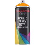 Caterpillar Sarı Sprey Boya