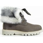 Caterpillar Utah Fur Koyu Gri Nubuk Kadın Bot