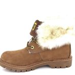 Caterpillar Utah Fur Sarı Nubuk Kadın Bot