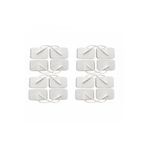 CATHAY Elektrodu 5x5 Cm (kare), 4'lü (pakette 16 Adet) Tens Pedi
