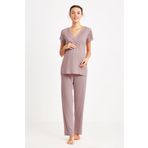 Catherine's 870 Hamile Pijama Takımı-pudra Pembe