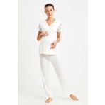 Catherine's Yumuşak Dokulu Hamile Pijama Takımı