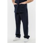 Çatı Uniform Ultralycra Comfy - Büyük Beden Likralı Doktor Hemşire Tek Alt Cerrahi Forma (Unısex), Lacivert - 2XL