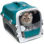 Catit Cabrio Turkuaz-Gri Kedi ve Küçük Irk Köpek Taşıma Çantası