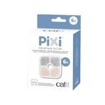 Catit Pixi Fountain Çelik Hazneli 6'lı Kedi ve Küçük Irk Köpekler İçin Otomatik Su Kabı Filtresi