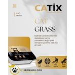 Catix CATİX %100 Doğal Kedi Çimi File HEDİYELİ (Tüy Yumağı Önleyici)