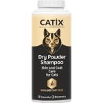 Catix Kedi Toz Şampuan 150 gr Çevre Dostu Oval Plastik Ambalajda Hassas Cilt Uyumlu - Siyah