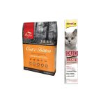 Cat&Kitten Yetişkin&Yavru Kedi Maması 1,8 Kg + Gimcat Duo Paste Tavuklu Anti-Hairball Malt 50 Gr