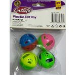 Catlife Zilli Top 4lü Kedi Oyuncağı