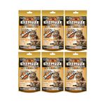 CatMozz Crunch Tüy Yumağı Kontrolü Dışı Çıtır İçi Yumuşak Kedi Ödül Bisküvisi Tavuklu 50 Gr X 6 Adet