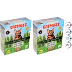 Catmozz Doğal Organik Çam Kokulu Kedi Kumu 10 Lt x 2 Topaklaşmayan Özellikleriyle