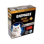 Catmozz Dust Free Tozsuz Süper Premium Aktif Karbon Topaklaşan Kedi Kumu 8 L