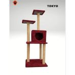CatMozz Yuvalı Kedi Tırmalama Oyuncağı ve Evi Tokyo