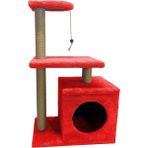 Catoys Çok Fonksiyonlu Kedi Evi - Kırmızı