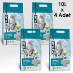 CatPlus 4x10 lt Aktif Karbonlu Topaklanan Kedi Kumu