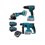 Catpower 4235 Akülü Vidalama + Kırıcı Delici + Taşlama Kömürsüz Motor 20 V 2 Adet 4.0 Ah Akü