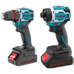 Catpower 5130 Akülü Matkap ve Torklu Vidalama Seti 20V 2.0 Ah Li-ion Akü ile Güçlü Performans