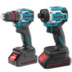 Catpower CAT5130 Matkap + 20V 2.0AH Vidalama Kömürsüz Li-ion Akülü 2'li Kombo Set