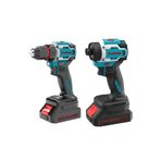 CATPOWER EL ALETLERİ Catpower 5130 Kömürsüz Akülü Matkap ve Torklu Vidalama Seti