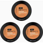 Catrice 18H Hd Mat Pudra Fondöten 3’lü Set Uzun Ömürlü, Spf 15, Matlaştırıcı, Vegan, 24 G - 065 W