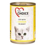 Cats Choicee 24x400 gr Tavuklu Kedi Konserve Maması