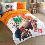 Cats Style Çocuk Nevresim Takımı Turuncu