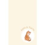 Cats & Tarts (Yellow): Cozy Journal Notebook with 5x8-inch Lined Pages