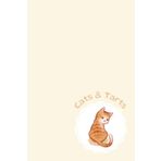 Cats & Tarts (Yellow): Cozy Journal Notebook with 6x9-inch Blank Pages