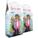 Cat's Way 2x10 lt Bebek Pudrası Kokulu Kedi Kumu