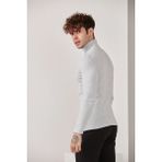 Catspy Erkek Gri Lycra Boğazlı Kazak - M - 51G-Gri