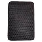 Cattie Altıgen Model Gri 37x50 cm Kum Toplayıcı Fonksiyonel Kedi Paspası