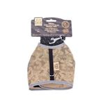 Cattie Havalı Dokuma Kedi Göğüs Ve Gezdirme Tasması Medium Kamuflaj 1X25-35 Cm