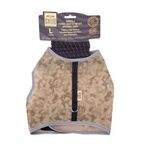Cattie Kamuflaj 1x25x35 cm Havalı Dokuma Kedi Göğüs Gezdirme Takımı