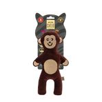 Cattie Matatabi İçerikli 20 cm Peluş Maymun Kedi Oyuncağı
