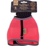 Cattie Pembe Small 1x20-30 cm Havalı Dokuma Kedi Göğüs Gezdirme Takımı