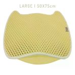 Cattie Taraklı Model Kum Toplayıcı Fonksiyonel Kedi Paspası Beige - Kedi Model L Boy 50X75cm